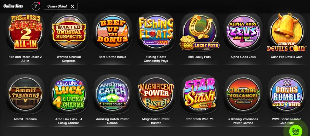 888casino Games Global Games