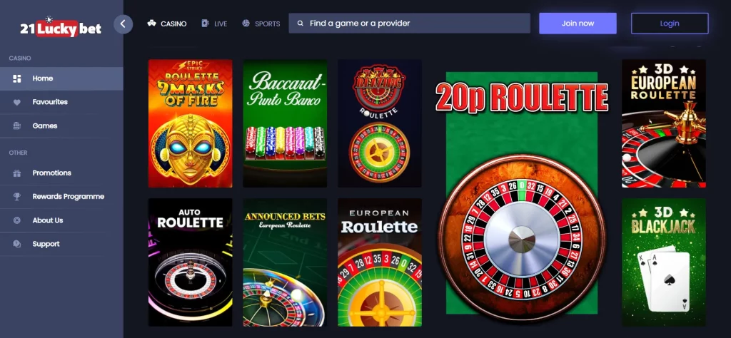 Roulette games