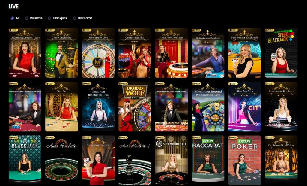 Bluefox Live Casino