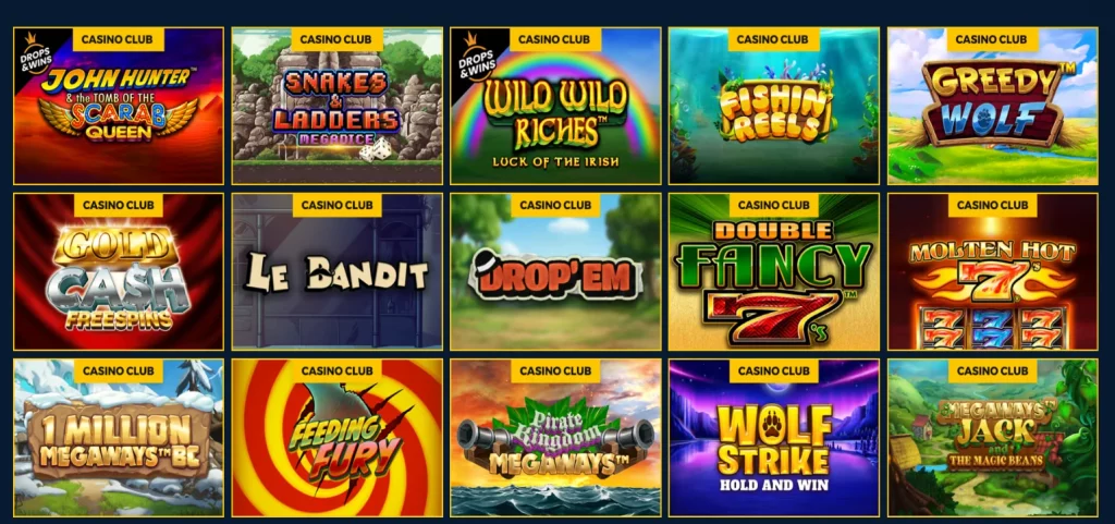 Star Sports Selected Casino Club Games