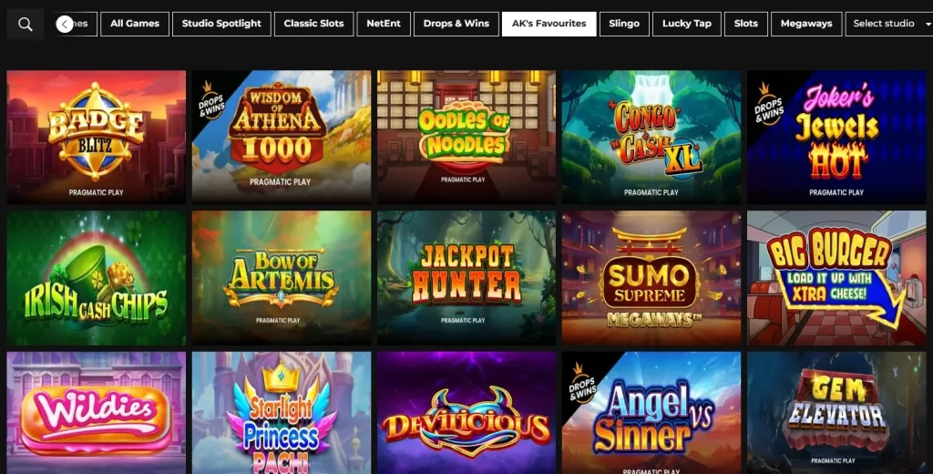 AKBets Favourite slots