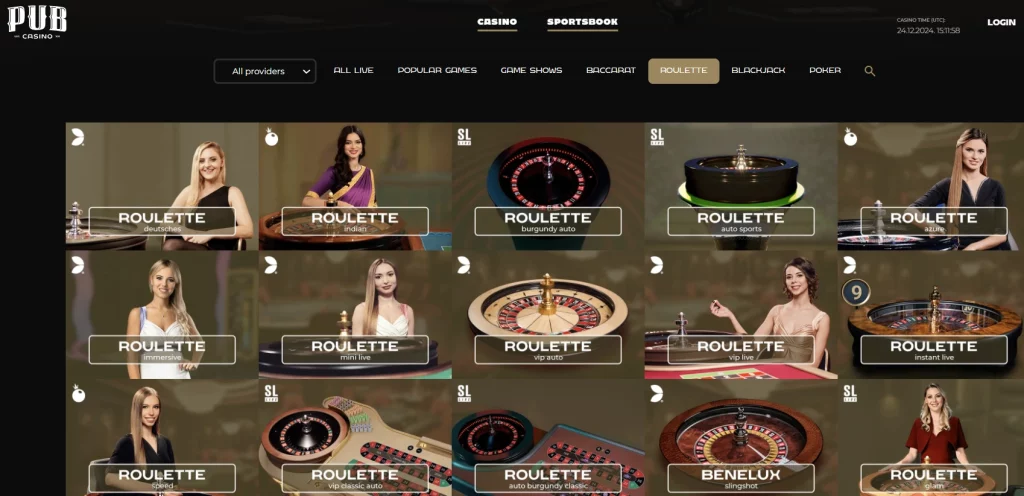 Live Roulette